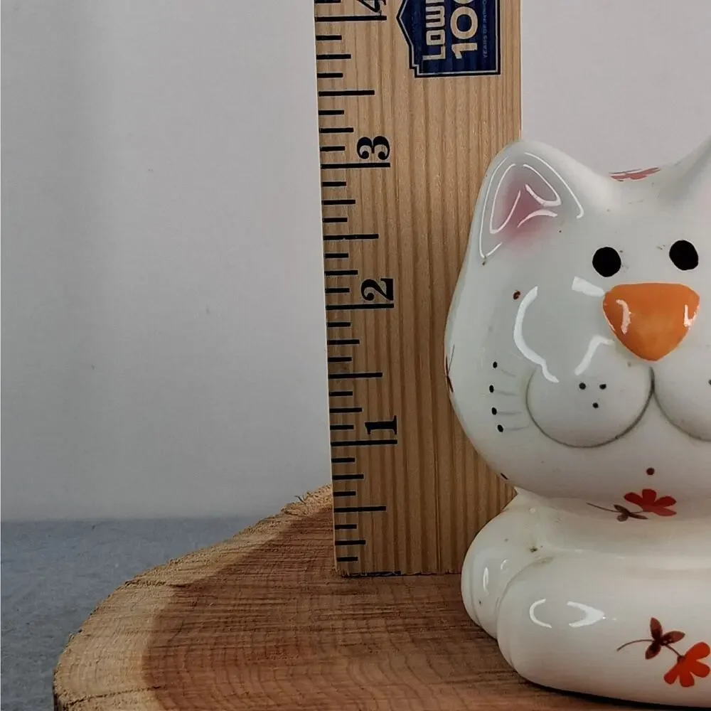 Vintage Josef Original Cat Planter Scrubby Sponge Holder Ceramic
